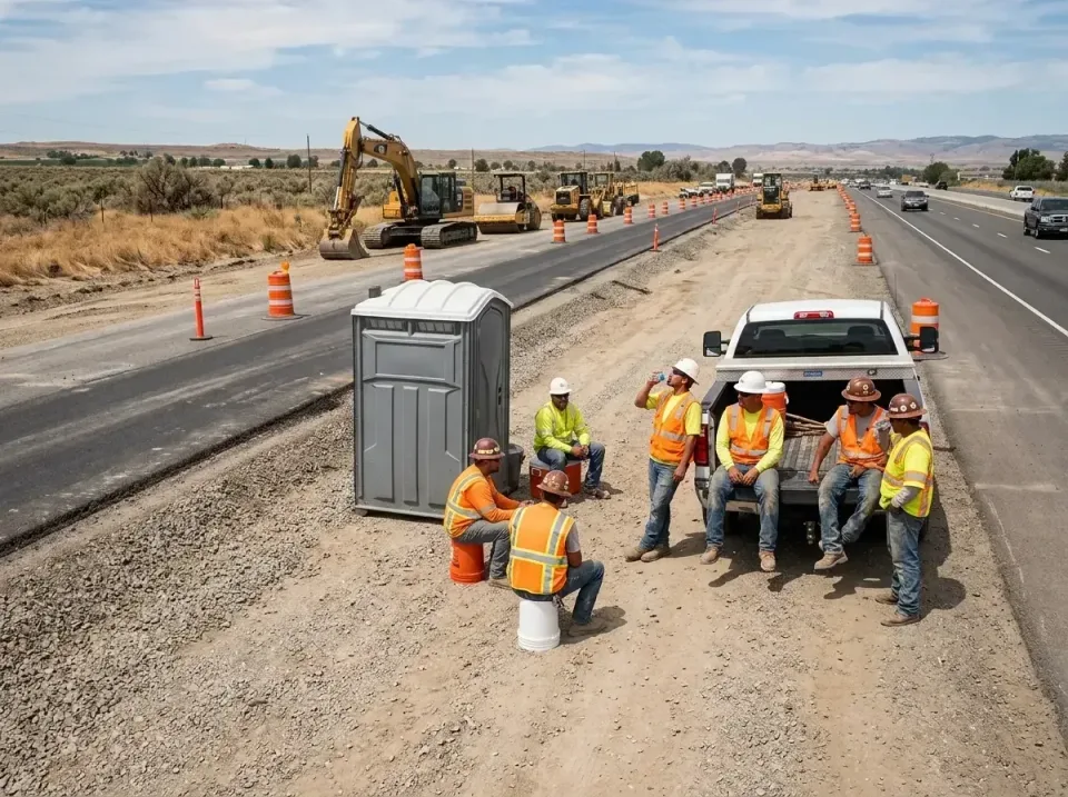 highway-road-construction-crew-007 — frequently asked questions, Porta Potty and Restroom Rentals in Paola, KS